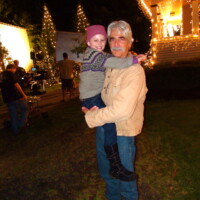 With Sam Elliot on set for November Christmas