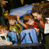 All My Children's Alicia Minshew "Kendall Hart Slater" signs "Kendall's" new novel "Charm" for fans on February 20, 2008 at Barnes &Noble in Clifton, New Jersey. (Photo by Sue Coflin/Max Photos)