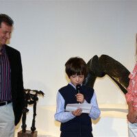 James DePaiva, Kassie DePaiva & their son JQ talk about what the event & school mean to their family
attending "Picture the Possibilities!", an evening to benefit Clark School - New York.
Held at the Danese Gallery on May 20, 2008.
©Steven Bergman